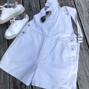 Gap Women’s Denim Racerback Denim Overalls